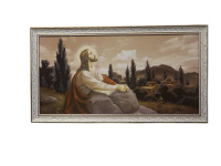 Икона репродукция Моление о чаше  60/110