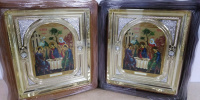 Иконы, 17*21, лики в ассортименте, риза с камнями