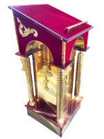 АНАЛОЙ Боковой  ↑120см ↔54см ↕50см Булат Бархат Сусальне золото