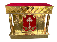 ЖЕРТВЕННИК    Красный   ↕90см ↔105см ↔60см    Булат Бархат