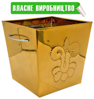 ОГАРОЧНИЦА Малая ↕23см ↔23см ↕23см (чеканка) Булат