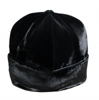 Скуфья с отворотом (искусственный бархат) 57р