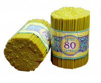 Свечи ПАРАФИНОВЫЕ  темные №80  (400 шт) БЕЗ СКИДОК!