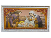 Икона репродукция Святое Семейство  60/110см