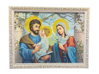 Икона репродукция Святое Семейство 35/45 см