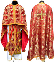 Облачения греческого покроя парча Т (прямой крест) 58/145