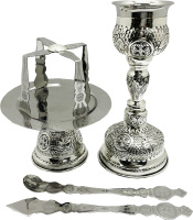 Евхаристический набор 250 мл Греция Никель (1270N)