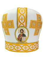 Митра, греческая ткань, стразы 57,5р