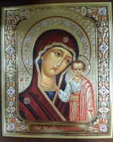 Лик Казанская Б.М (византийский стиль) 15/18