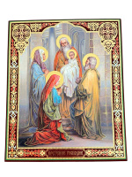 Литография иконы СРЕТЕНИЕ 20/24 см
