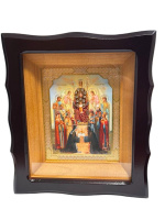 Икона «Похвала Пресвятой Богородицы» (Киевская)  16/18 см