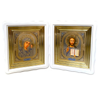 Вседержитель Казанская  №27Ф (рамка) 25/29 см