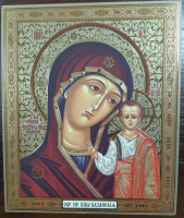 Лик Казанская Б.М (византийский стиль)15/18