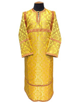 Стихарь ,парча Т (колосок) желтое-золото 120 см