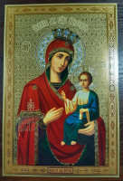 Лик Иверская Б.М (золото) 20/30