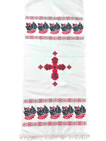 Скатерть на аналой (парча, вышивка калина) 0,5/2,3м