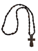 Подвеска крест Самшит  