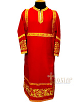 Стихарь детский, габардин,вышивка (бутон) 140 см 
