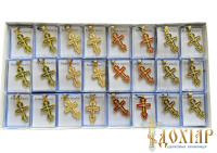 Крест нательный в пластиковой коробочке в ассортименте