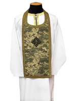 Епитрахиль короткая для капелана (пиксель)  80см