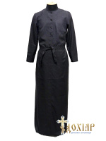 Подрясник женский черный( габард.) 54р