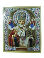 Лик Николай Чудотворец (эмаль) 15/18