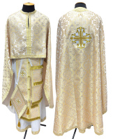 Облачения греческого покроя парча Т ( крест в цветах) 48/145