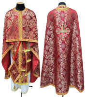 Облачения греческого покроя парча Тд (лучистый) 52/145