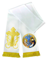 Закладка для Евангелия Рождество Христово ( габардин,  вышивка) 14/140