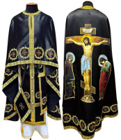 Облачение греческое королевский атлас ГОЛГОФА  54/145