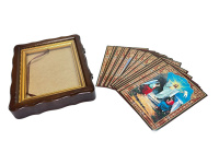 Киот деревянный для ликов ↨32↔38 см (литография 22/28)