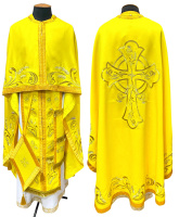 Облачение греческого покроя, королевский атлас, вышивка(колосья) 54/145