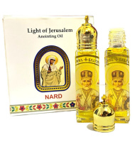 Благовоное масло икона св. Николай Jerusalem 100% Нард