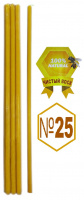 Свеча ВОСКОВАЯ1- кг. №25 (8шт)
