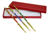 Стрючица для миропомазания (роспись эмалью) 23 см 