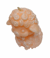 Свеча ДЕКОРАТИВНАЯ ПАСХАЛЬНАЯ "Ягненок"↕ 7см Парафин