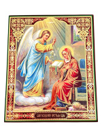 Литография иконы БЛАГОВЕЩЕНИЕ 20/24 см