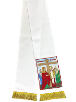 Закладка для Евангелия Воздвижения Креста Господня (габардин, вышивка) 14/140