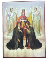 Киевская похвалы Прествятой Богородицы 12/16