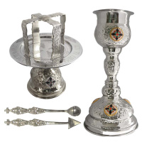 ЕВХАРИСТИЧЕСКИЙ НАБОР 250мл Никель Греция (830N)