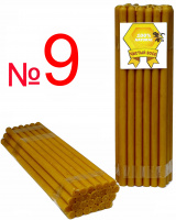 Свечи ВОСКОВЫЕ  №09К  1кг (26шт) 100%