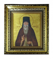 Преподобный Амвросий Оптинский  (печать на холсте) 23/26