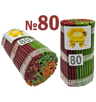 1кгСвечи ВОСКОВЫЕ Цветные №80   Количество-200шт