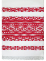 РУШНИК декоративная ткань, машинная вышивка 25/100 см