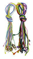Шнурок детский для креста с карабинчиком (цветной)