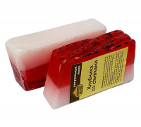 Мыло натуральное  КЛУБНИКА СО СЛИВКАМИ  Софрониева пустынь 100г