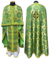 Фелонь греческая парча (римский крест) 54/145