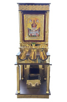 ПОДСТАВКА для СВЕЧЕЙ на 3 отдела с иконой ↑200см ↔75см ↕71см МДФ Булат