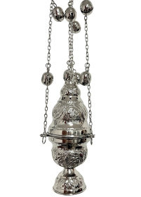 КАДИЛО ↕62см ↑25см ↔10см Никель Греция 