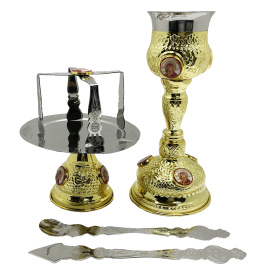 Евхаристический набор Греция  Латунь 0,250 мл (1306)